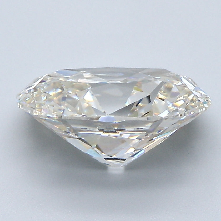 3.42 Carat Old Miner Cut Diamond color K Clarity VVS2