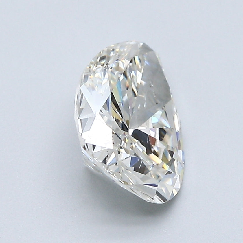 2.00 Carat Pear Shape Diamond color J Clarity SI1