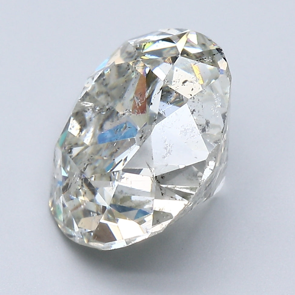 5.65 Carat Old Miner Cut Diamond color K Clarity I1