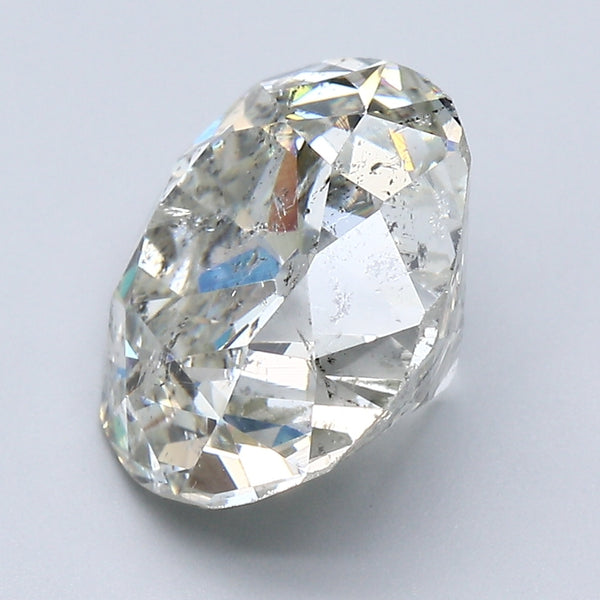 5.65 Carat Old Miner Cut Diamond color K Clarity I1