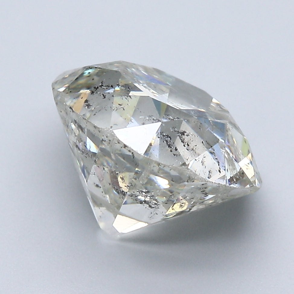 5.65 Carat Old Miner Cut Diamond color K Clarity I1