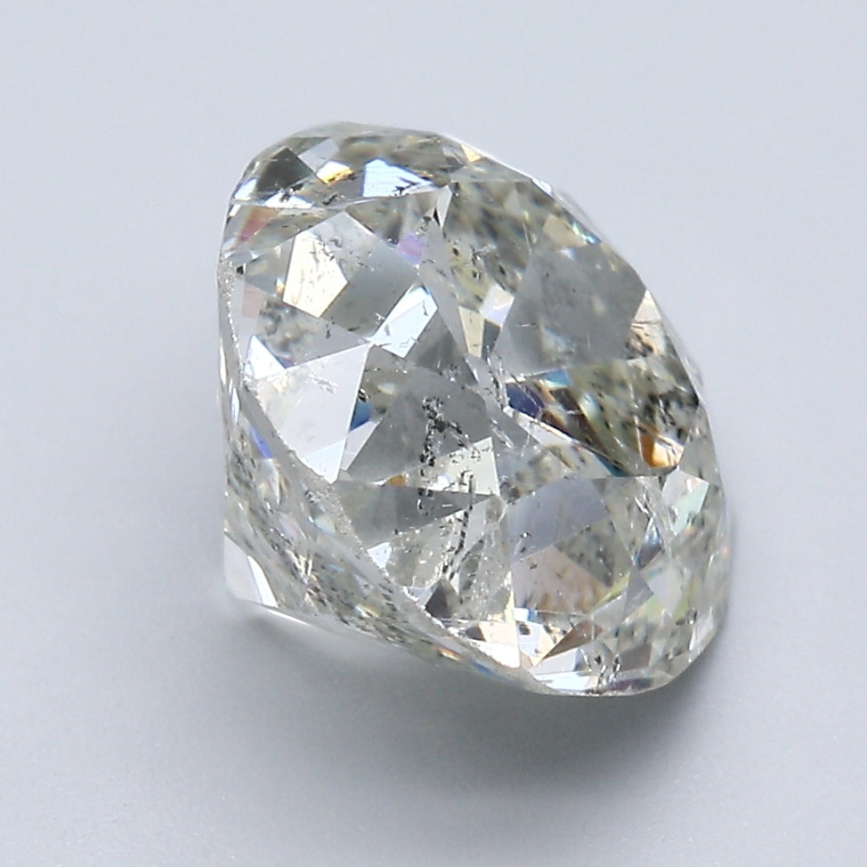 5.65 Carat Old Miner Cut Diamond color K Clarity I1