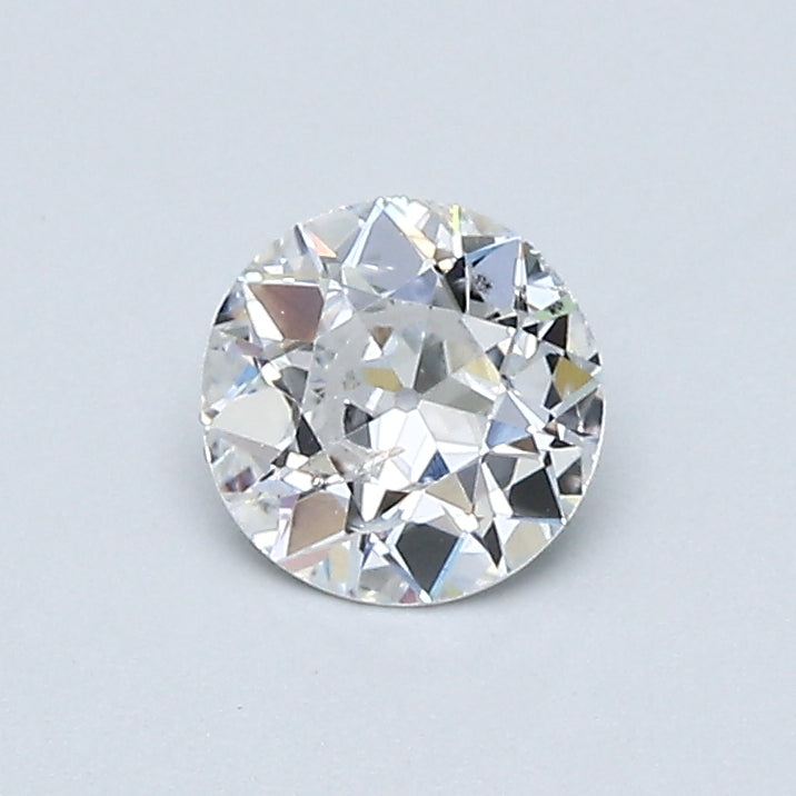 0.57 Carat Old European Cut Diamond color E Clarity I1