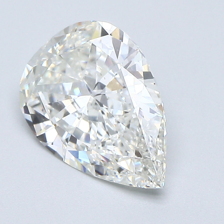 2.39 Carat Pear Shape Diamond color I Clarity SI1