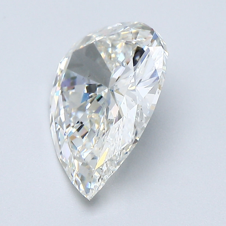 2.39 Carat Pear Shape Diamond color I Clarity SI1