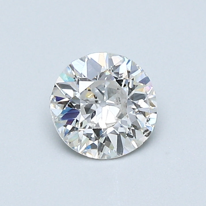 0.59 Carat Round Brilliant Diamond color G Clarity I1