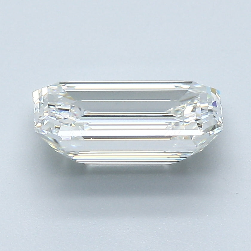 1.74 Carat Emerald Cut Diamond color H Clarity VVS2