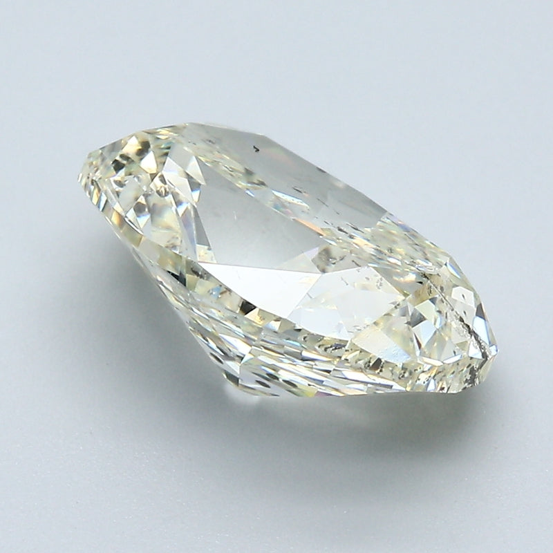 4.68 Carat Old Miner Cut Diamond color N Clarity I1