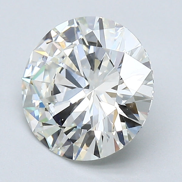 2.01 Carat Round Brilliant Diamond color J Clarity VVS2