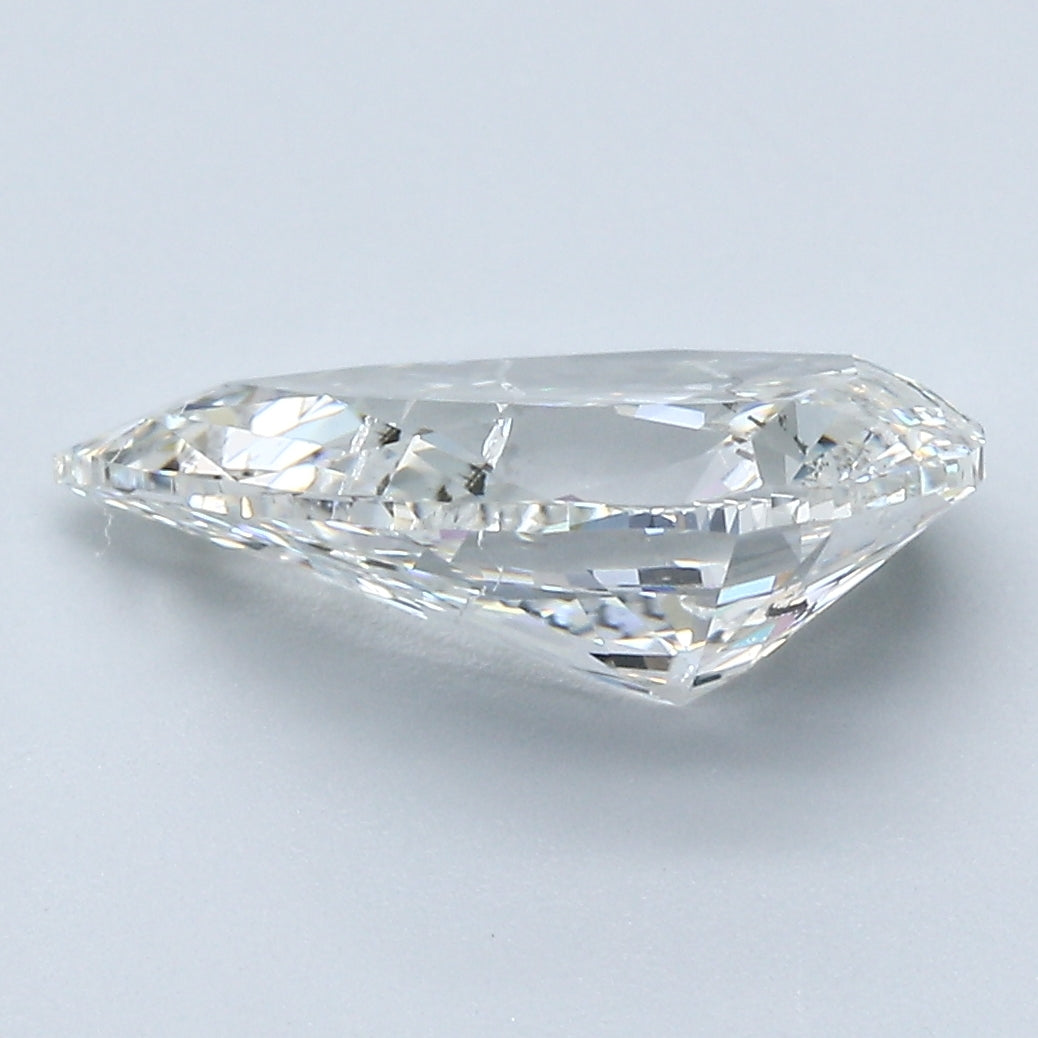 2.97 Carat Pear Shape Diamond color H Clarity I1