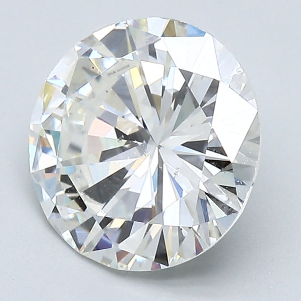 2.47 Carat Round Brilliant Diamond color H Clarity SI1