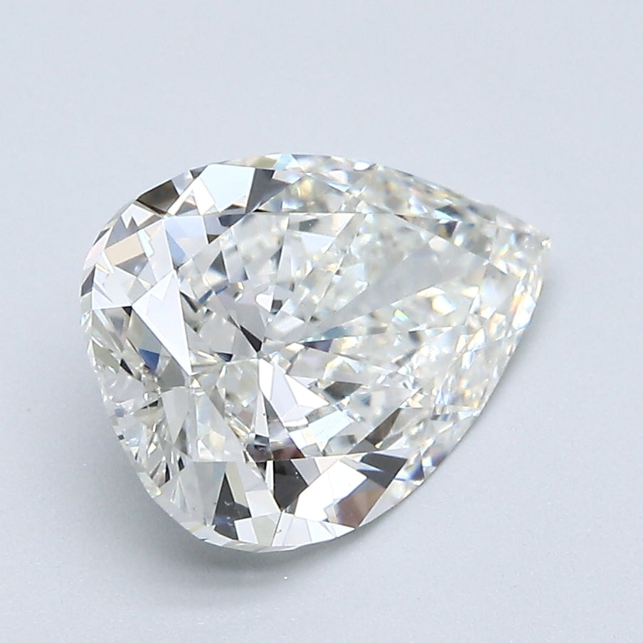 2.39 Carat Pear Shape Diamond color I Clarity SI1