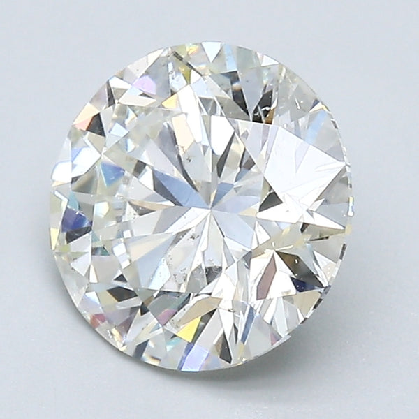 2.20 Carat Round Brilliant Diamond color J Clarity SI2