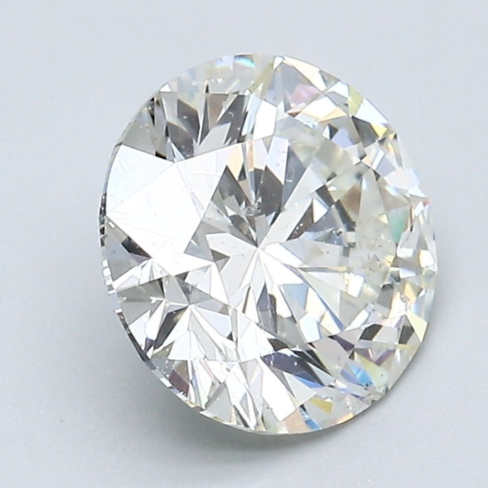 2.20 Carat Round Brilliant Diamond color J Clarity SI2