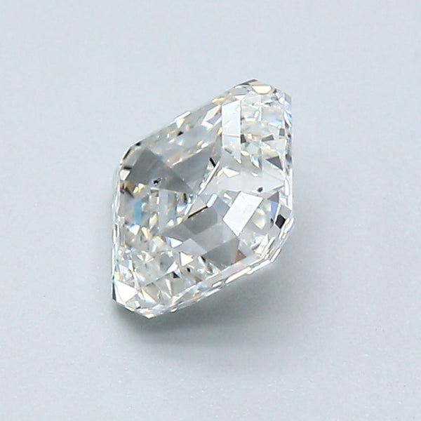 0.94 Carat Asscher Cut Diamond color H Clarity SI1