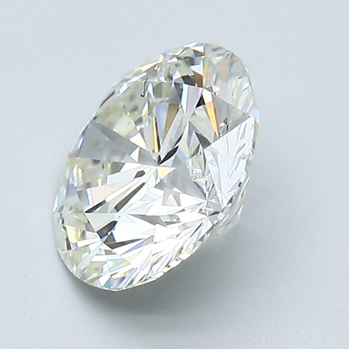 2.07 Carat Round Brilliant Diamond color J Clarity SI1