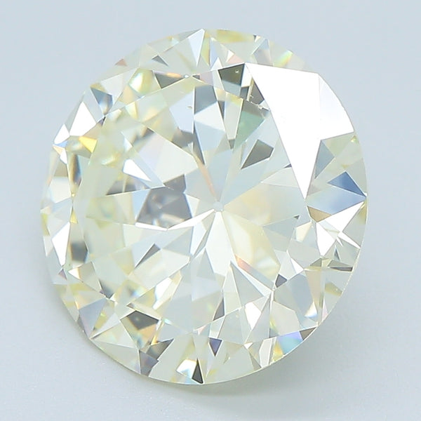 4.94 Carat Round Brilliant Diamond color O Clarity VS1
