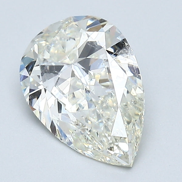 1.70 Carat Pear Shape Diamond color K Clarity I1