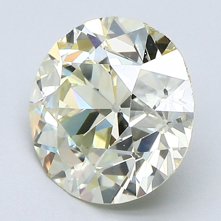 2.70 Carat Old European Cut Diamond color S Clarity SI1