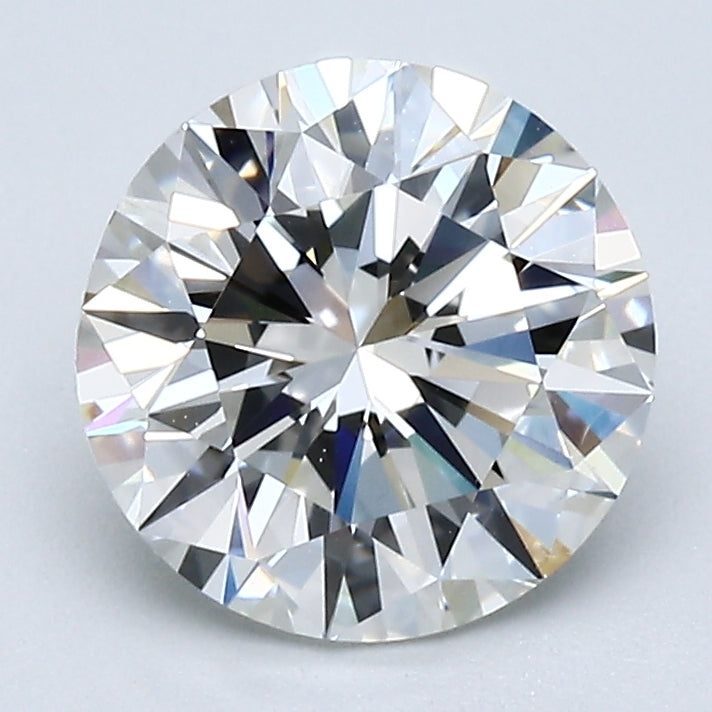 2.03 Carat Round Brilliant Diamond color I Clarity SI1