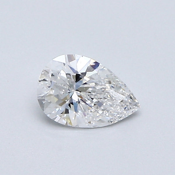 0.41 Carat Pear Shape Diamond color D Clarity SI2