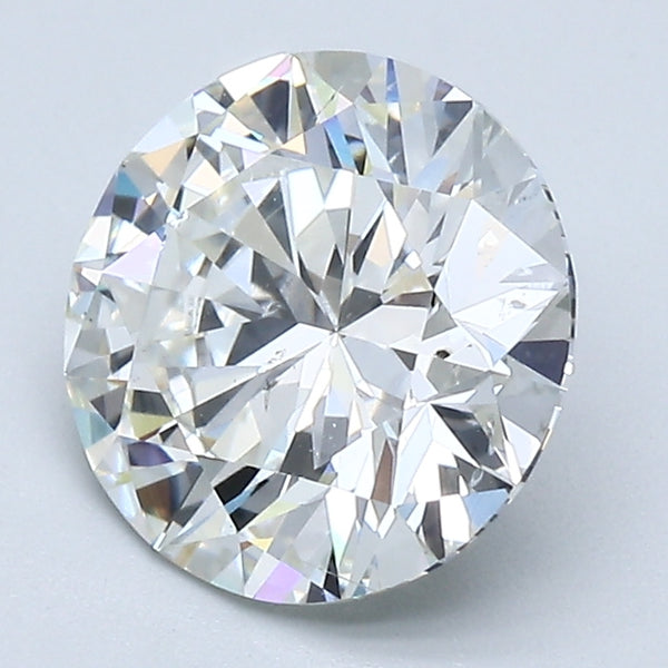 2.13 Carat Round Brilliant Diamond color I Clarity SI1