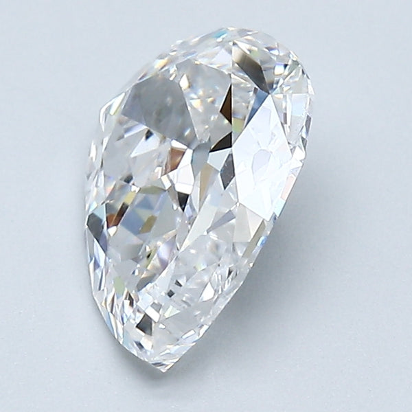 1.78 Carat Pear Shape Diamond color D Clarity SI1
