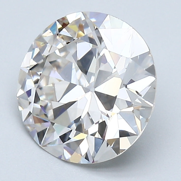 2.46 Carat Old European Cut Diamond color I Clarity SI1
