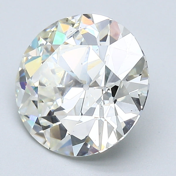 3.07 Carat Old European Cut Diamond color K Clarity SI1