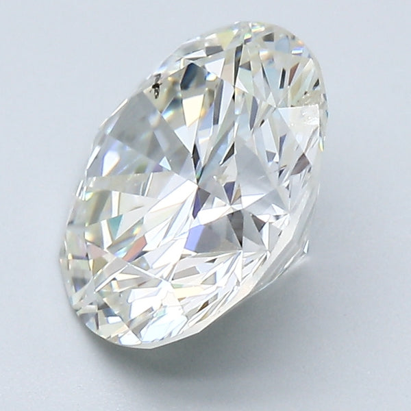 3.15 Carat Round Brilliant Diamond color J Clarity SI2