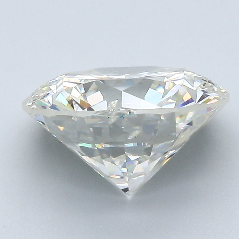 3.15 Carat Round Brilliant Diamond color J Clarity SI2