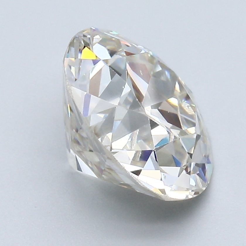 3.43 Carat Old European Cut Diamond color K Clarity SI1