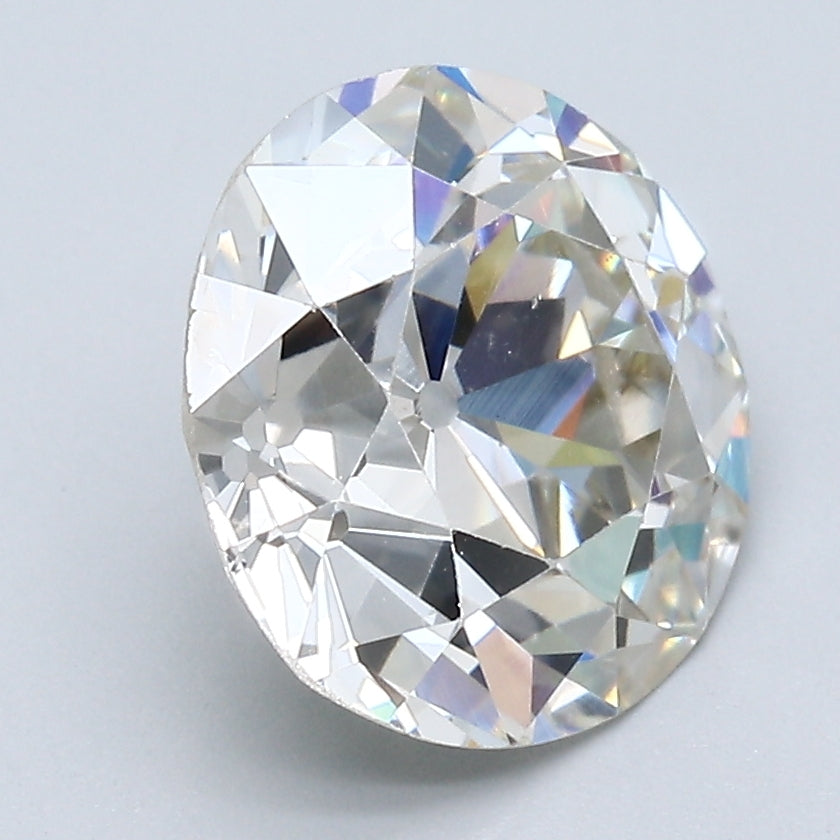 3.43 Carat Old European Cut Diamond color K Clarity SI1