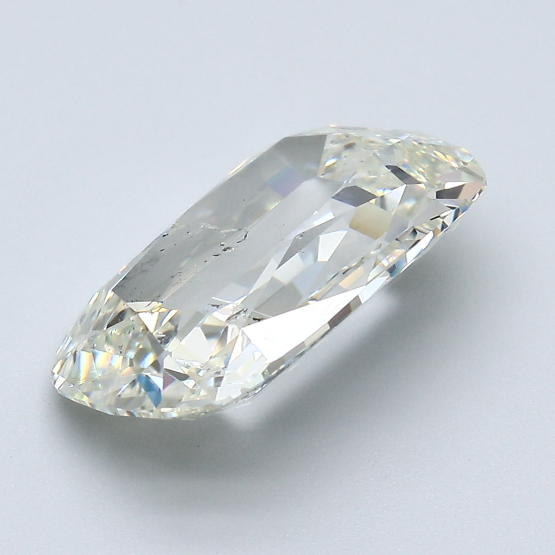 5.61 Carat Old Miner Cut Diamond color K Clarity I1