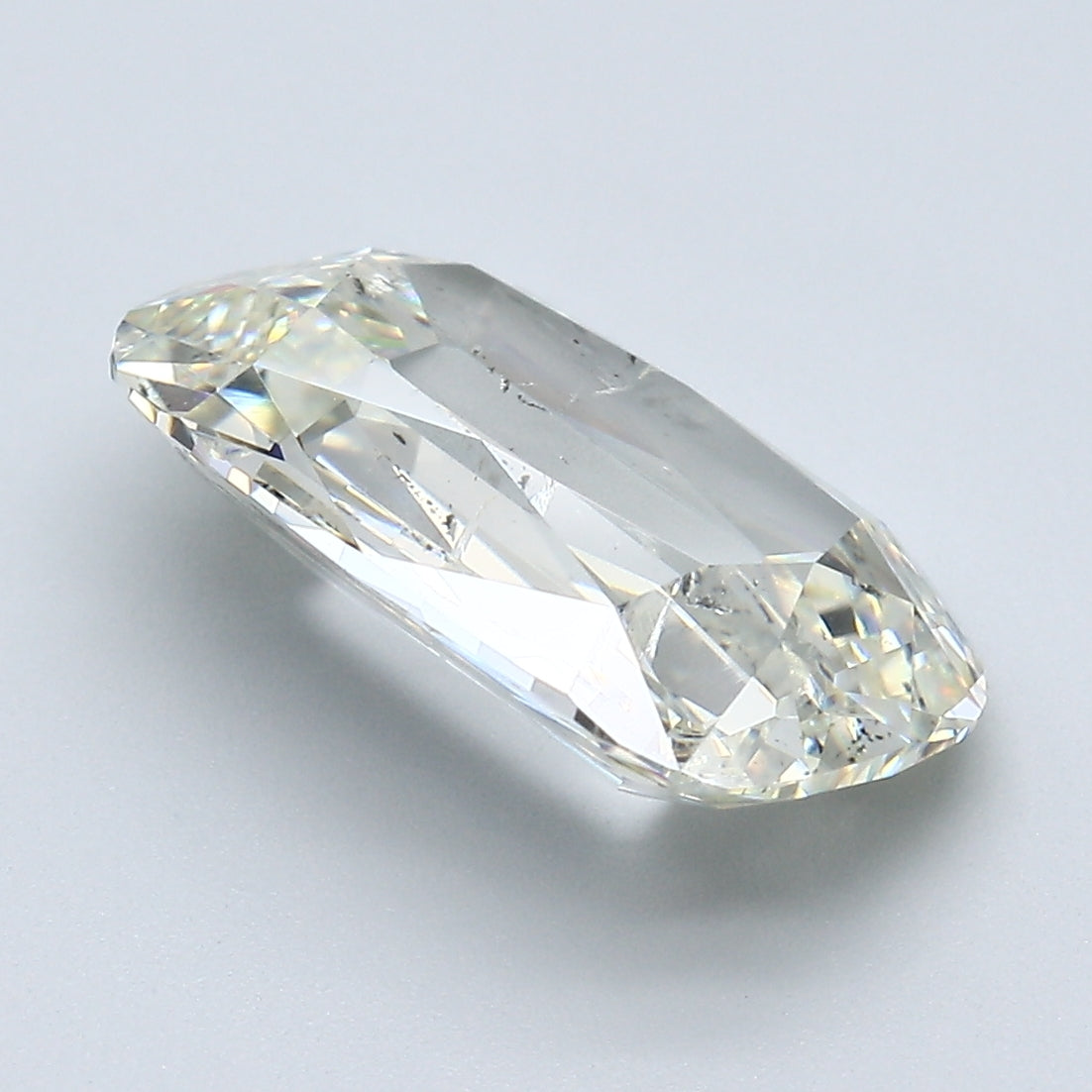 5.61 Carat Old Miner Cut Diamond color K Clarity I1