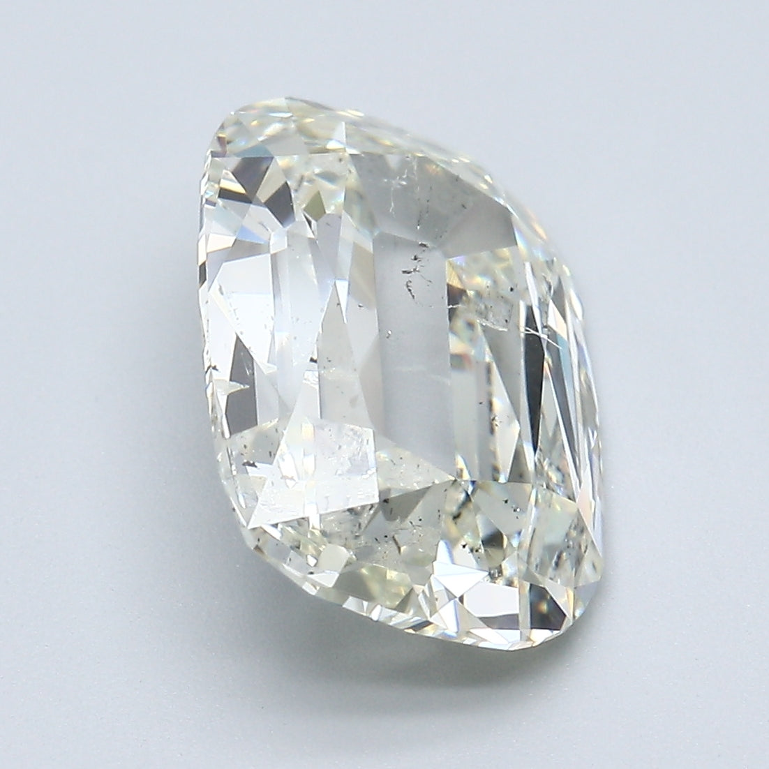 5.61 Carat Old Miner Cut Diamond color K Clarity I1