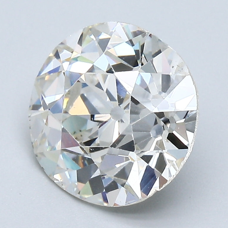 2.82 Carat Old European Cut Diamond color J Clarity VS2