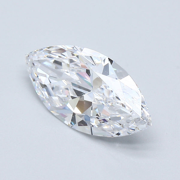 2.56 Carat Marquis Shape Diamond color D Clarity VVS1