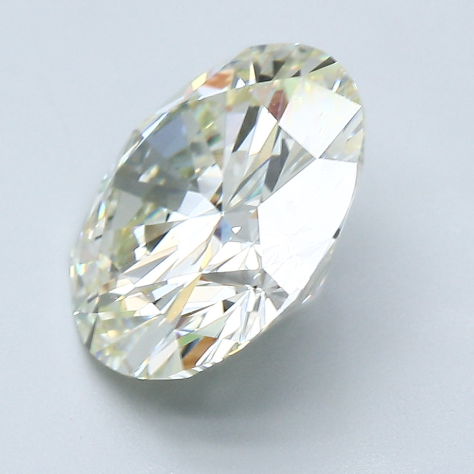 4.37 Carat Round Brilliant Diamond color N Clarity VS2