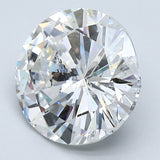 3.01 Carat Round Brilliant Diamond color H Clarity I1