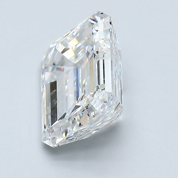 3.47 Carat Emerald Cut Diamond color D Clarity SI1