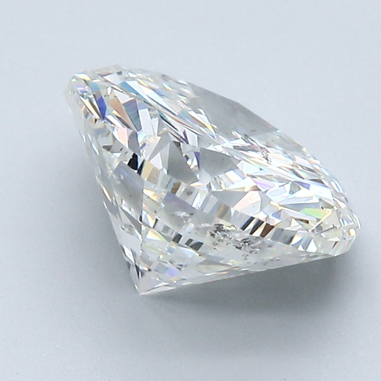 3.01 Carat Round Brilliant Diamond color H Clarity I1