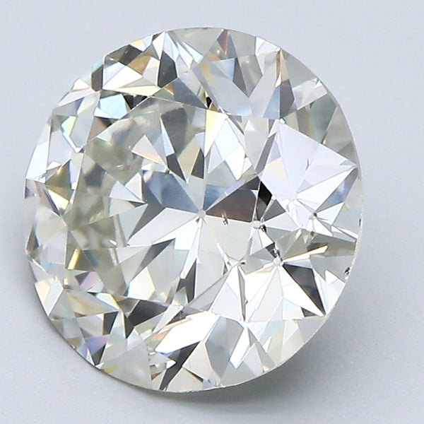 3.60 Carat Old European Cut Diamond color L Clarity SI2