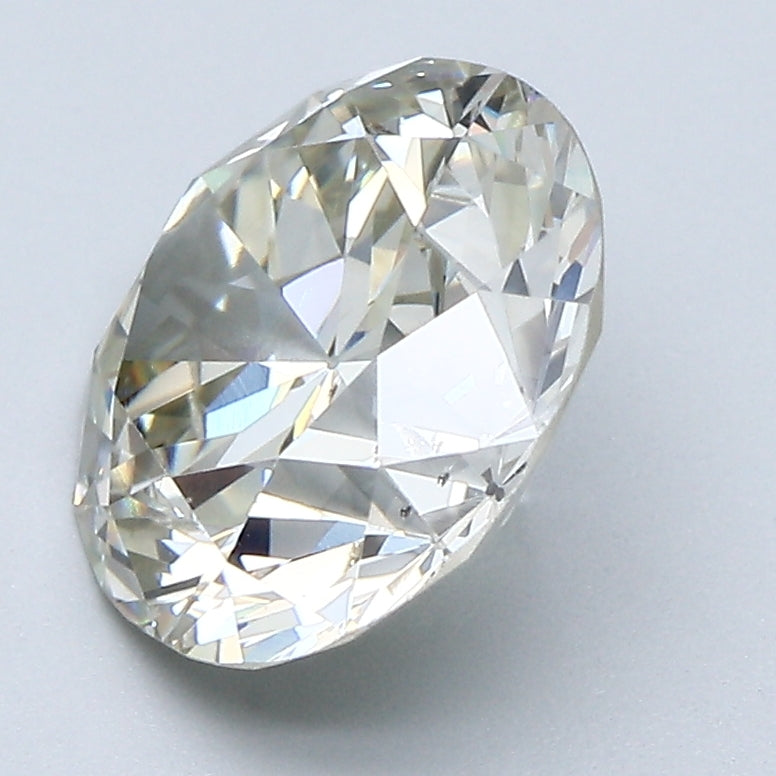 3.60 Carat Old European Cut Diamond color L Clarity SI2
