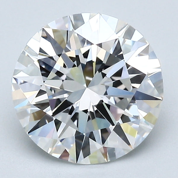 2.21 Carat Round Brilliant Diamond color F Clarity VVS1