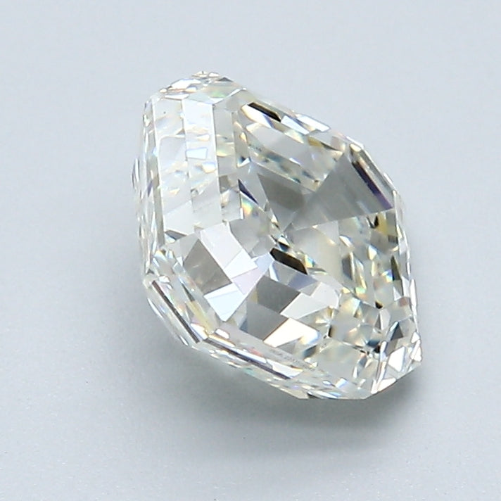 2.02 Carat Asscher Cut Diamond color K Clarity VS2