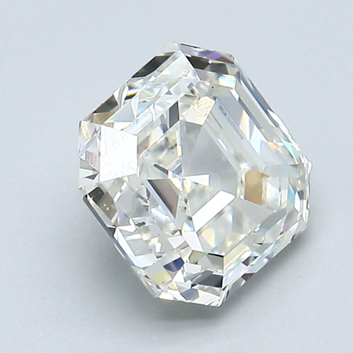 2.02 Carat Asscher Cut Diamond color K Clarity VS2