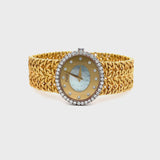 Piaget 1.56 Carat Round Brilliant G VS2 Diamond 18 Karat Yellow Gold Wrist Watch