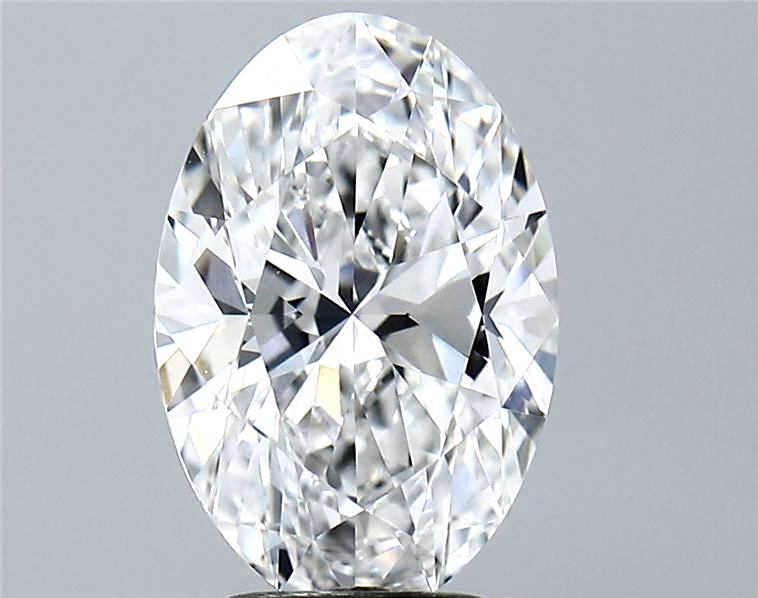 Lab-Grown 2.74 Carat Oval Shape Diamond color E Clarity VVS1 With GIA Certificate, precious stones, engagement diamonds