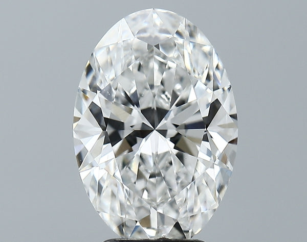 Lab-Grown 3.81 Carat Oval Shape Diamond color E Clarity VVS2, precious stones, engagement diamonds